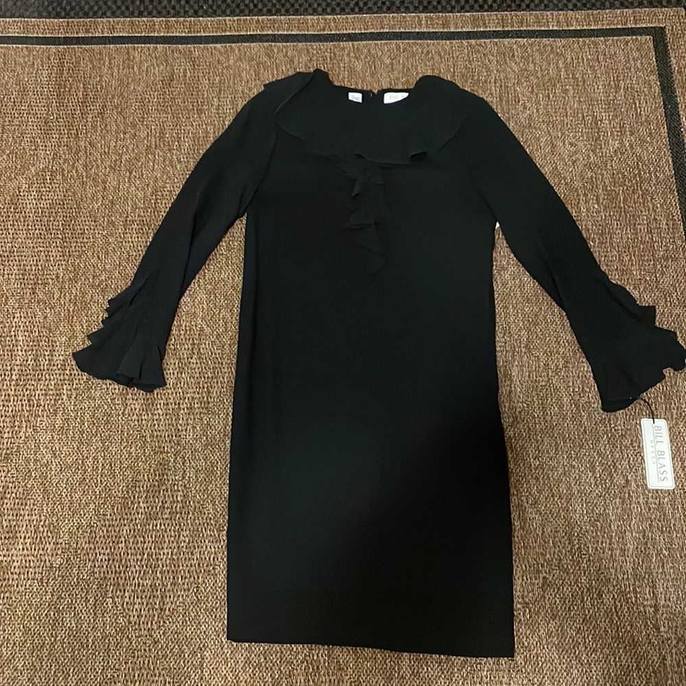 Black Ruffle Dress